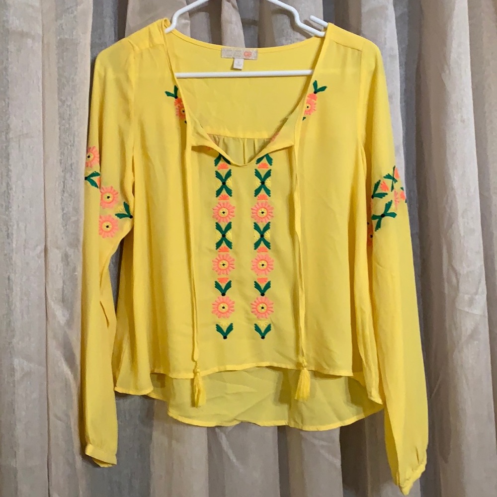 GB flowered top